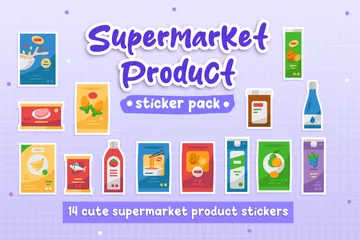 Supermarket Product Icon Pack