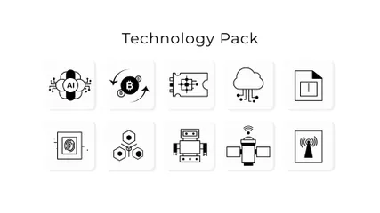 Technologie Pack d'Icônes