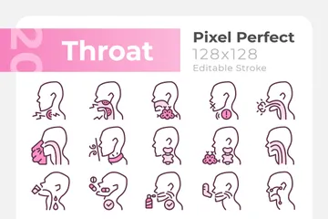 Throat Icon Pack