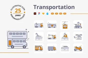 Transport Icon Pack