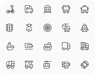 Transportation Icon Pack