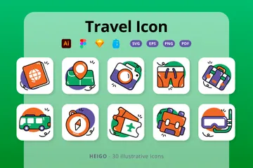 Travel Icon Pack