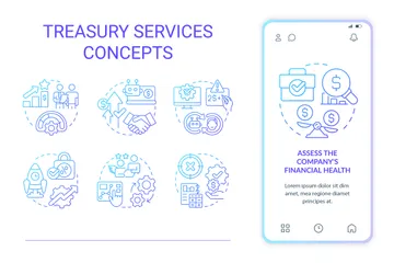 Treasury Services Icon Pack