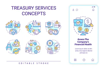 Treasury Services Icon Pack