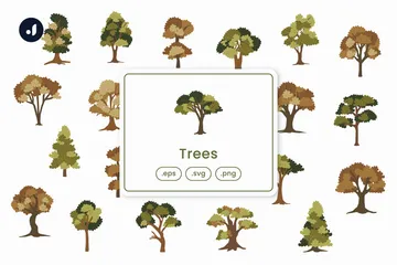 Trees Icon Pack