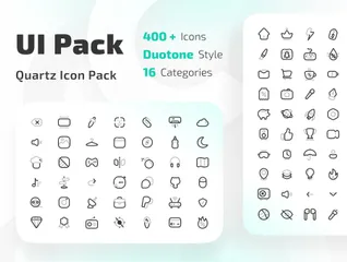 Interface utilisateur Quartz Pack d'Icônes
