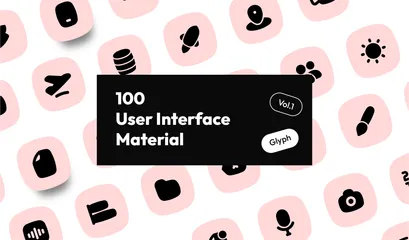 User Interface Material Vol.1 Icon Pack