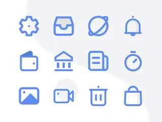 User Interface Minimalist Icon Pack