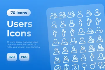 Utilisateurs Pack d'Icônes