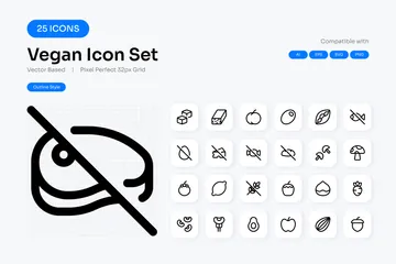 Vegan Icon Pack