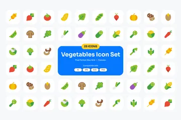 Vegetables Icon Pack