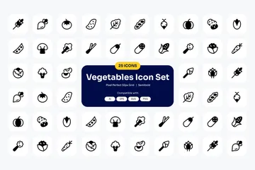 Vegetables Icon Pack