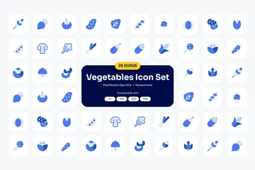 Vegetables Icon Pack
