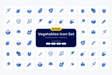 Verduras Paquete de Iconos