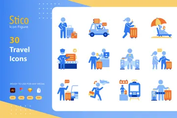 Voyage Pack d'Icônes