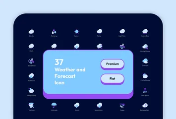Weather And Forecast 2 Icon Pack