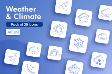 Weather & Climate Icon Pack