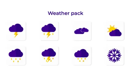 Wetter Symbolpack