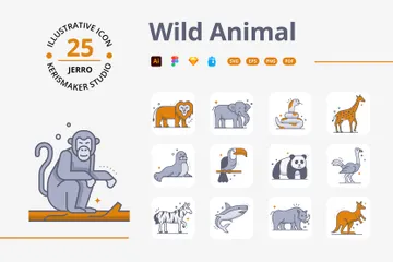 Wild Animal Icon Pack
