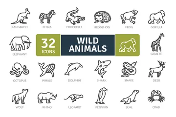 Wild Animals Icon Pack
