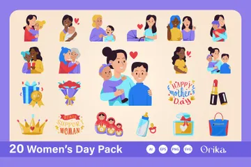 Women’s Day Icon Pack