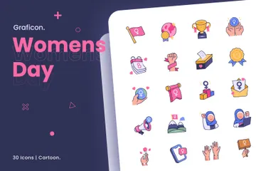 Womens Day Icon Pack