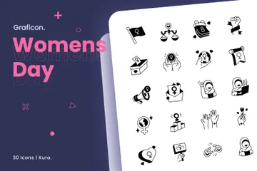 Womens Day Icon Pack