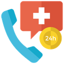 Medical Helpline Medical Assistant Call Service Icon