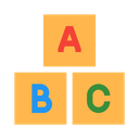 Abc Alphabet Cubes Icon