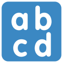 Abcd Input Latin Icon