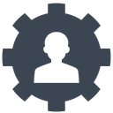 Gear Business Account Icon