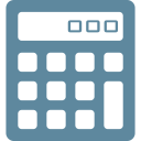 Accounting Budget Calculate Icon