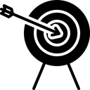Accurate Achievement Aspirations Icon