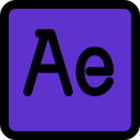 Adobe Aftereffects Technology Logo Social Media Logo Icon