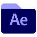 Adobe Aftereffects File Aep Aftereffects Icon