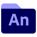 Adobe Animate File Folder File Icon