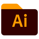 Adobe Illustrator Folder Ai Illustrator Icon