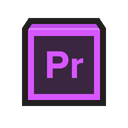 Adobe Premiere Video Editing Icon