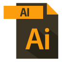 Ai Extention Document Icon