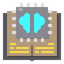 Brain Processor Book Icon