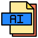 Ai File File Type Icon