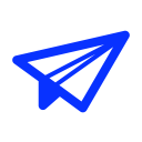 Airplane Delivery Email Icon