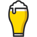 Alcoholic Glass Beer Icon