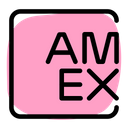 American Express Technology Logo Social Media Logo Icon