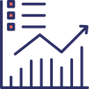 Analytics Business Evaluation Business Report Icon