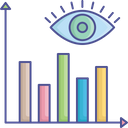 Analytics Monitoring Data Analysis Data Visualization Icon