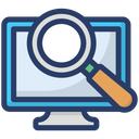Analyzing Searching Tracking Icon