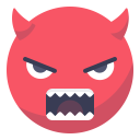 Angry Devil Evil Icon