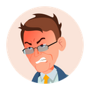 Business Face Icon Icon