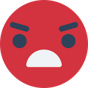 Angry Face Angry Smiley Annoyed Icon